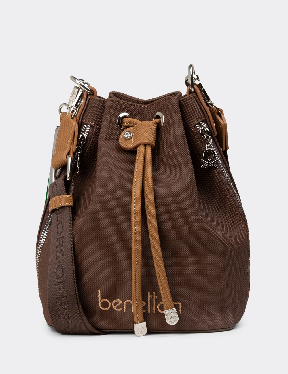 Benetton Women's Brown Shoulder Bag - B1650ZKHVY01