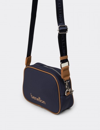 Benetton Women's Navy Shoulder Bag - B1648ZLCVY01