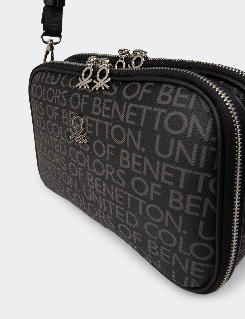 Benetton Women's Black Shoulder Bag - B1638ZSYHY01