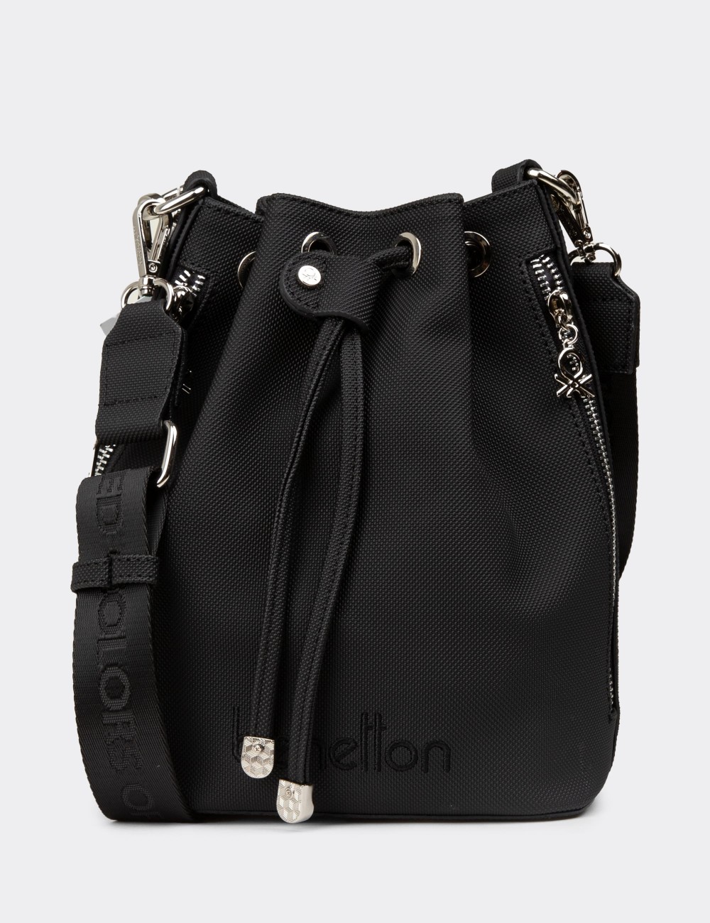 Benetton Women's Black Shoulder Bag - B1650ZSYHY03