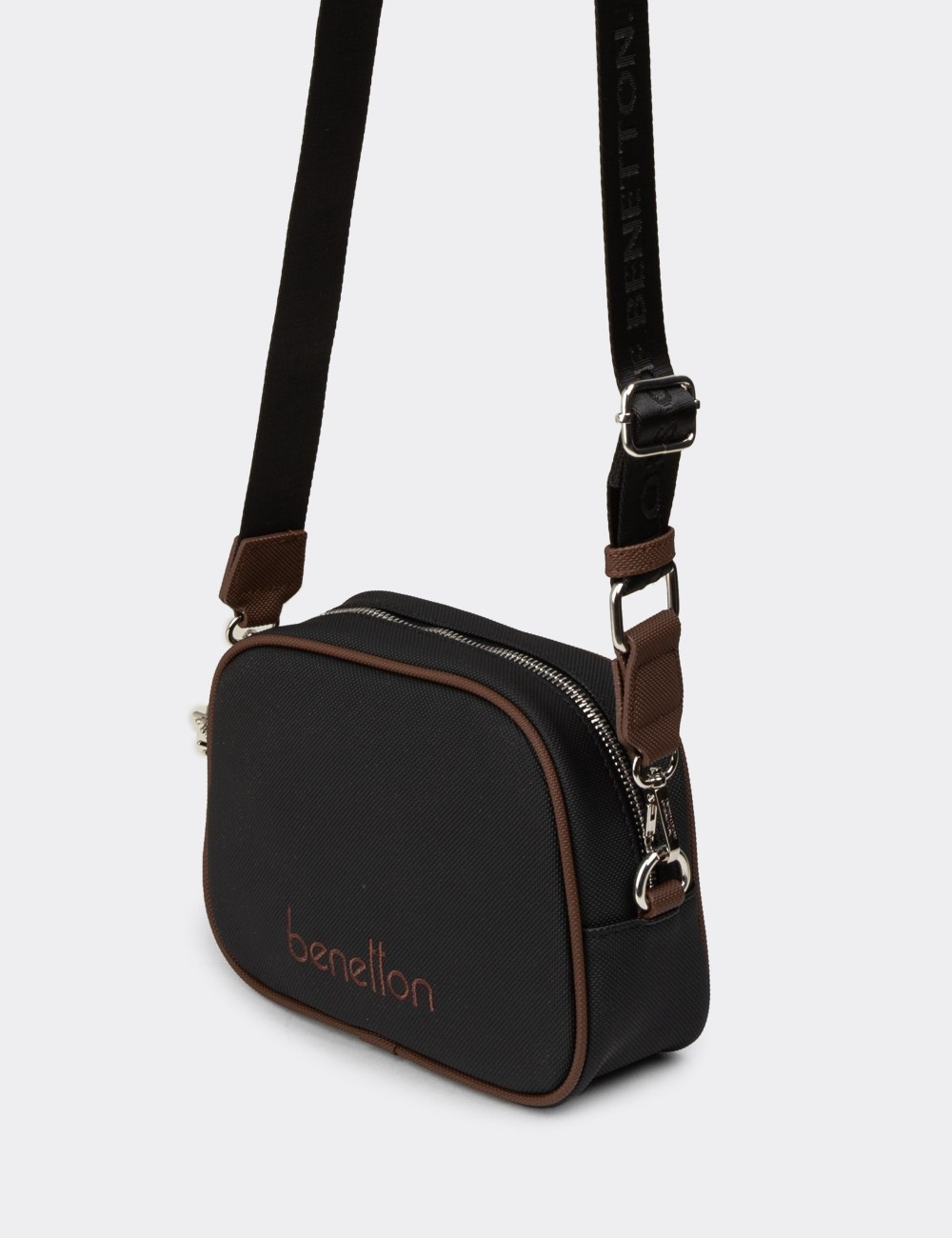 Benetton Women's Black Shoulder Bag - B1648ZSYHY01