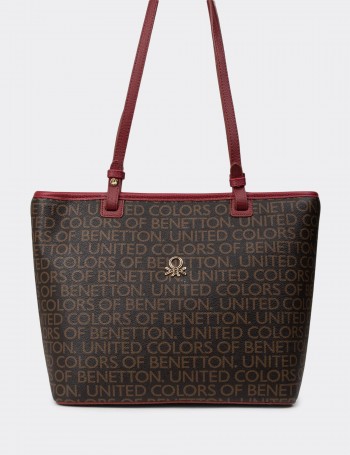 Benetton Women's Brown Shoulder Bag - B1646ZKHVY01