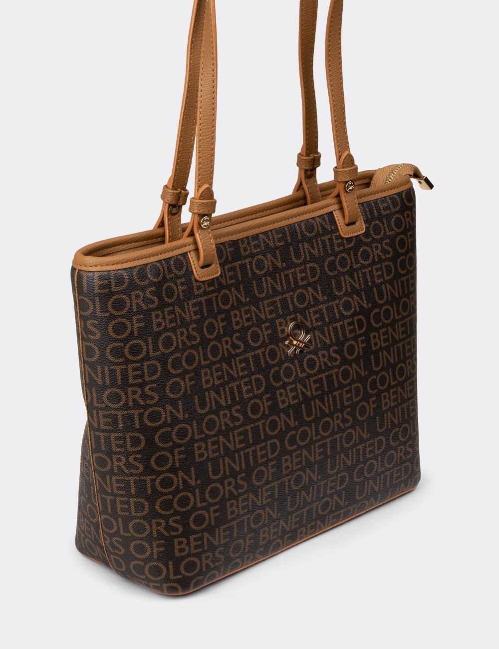 Benetton Women's Brown Shoulder Bag - B1646ZKHVY03