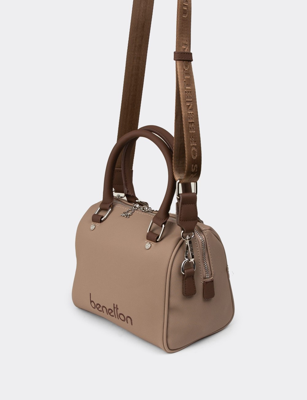 Benetton Women's Sandstone Shoulder Bag - B1647ZVZNY01