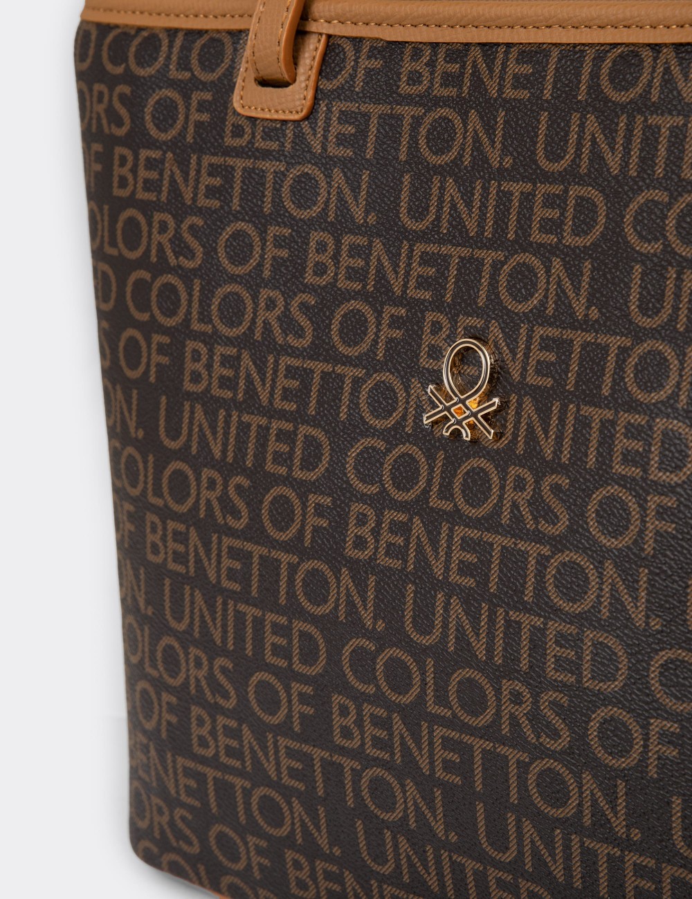 Benetton Women's Brown Shoulder Bag - B1646ZKHVY03