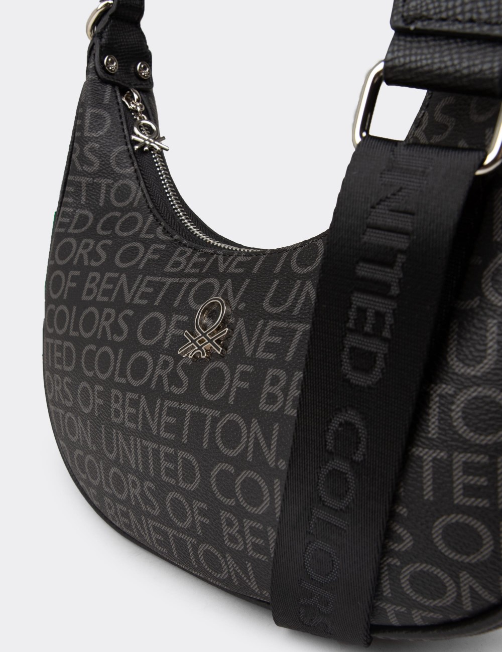 Benetton Women's Black Shoulder Bag - B1641ZSYHY01