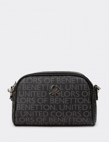 Benetton Women's Black Shoulder Bag