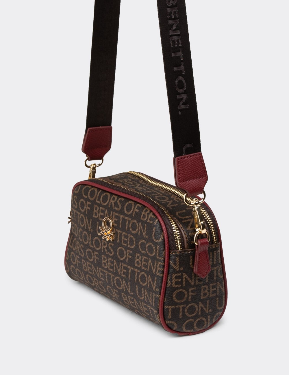 Benetton Women's Brown Shoulder Bag - B1639ZKHVY01