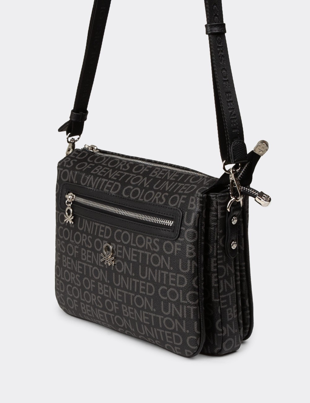 Benetton Women's Black Shoulder Bag - B1637ZSYHY01