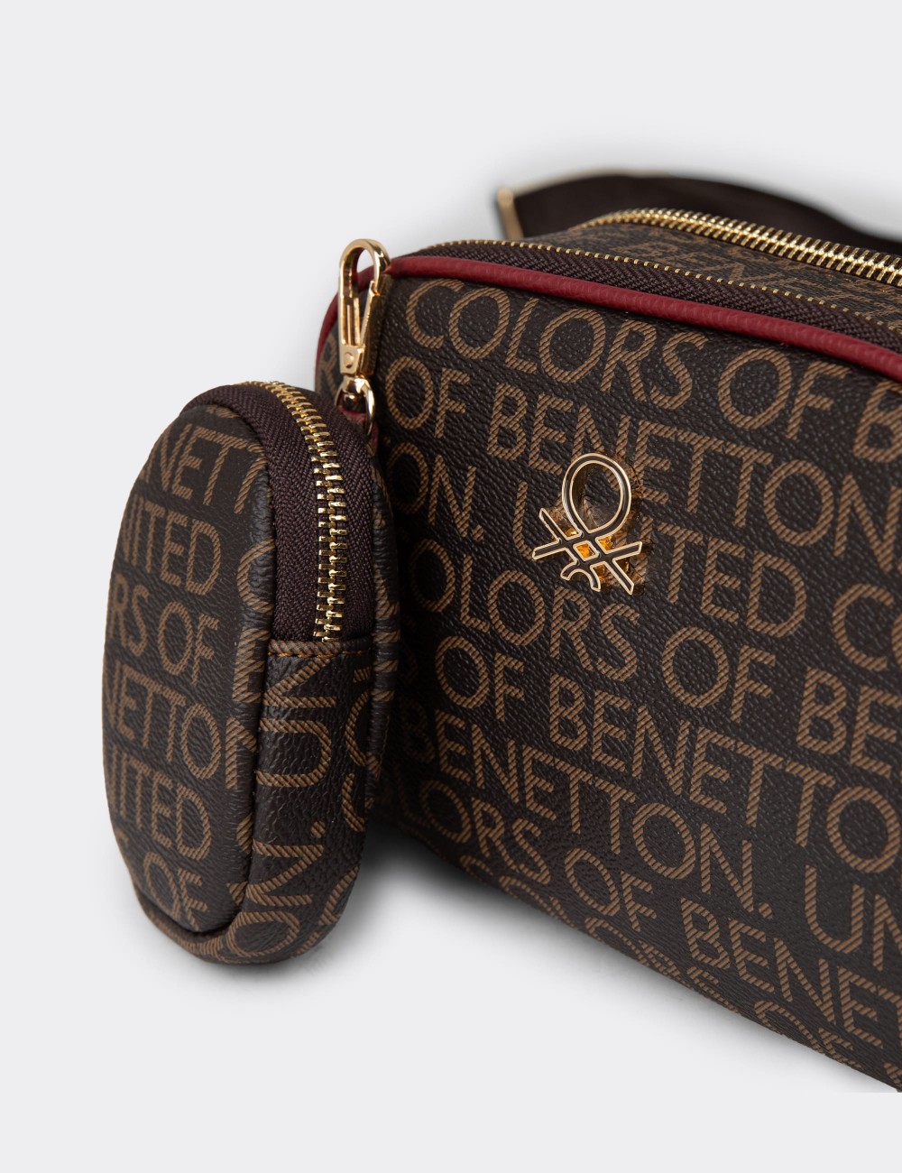 Benetton Women's Brown Shoulder Bag - B1639ZKHVY01