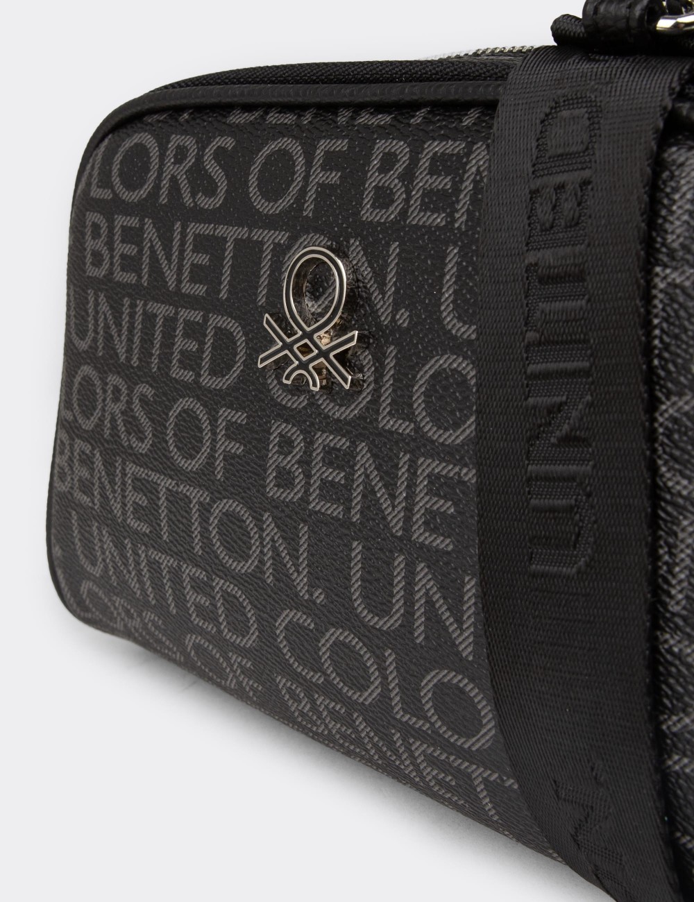 Benetton Women's Black Shoulder Bag - B1639ZSYHY01