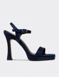 Women's Navy Heels