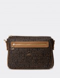 Benetton Women's Brown Shoulder Bag