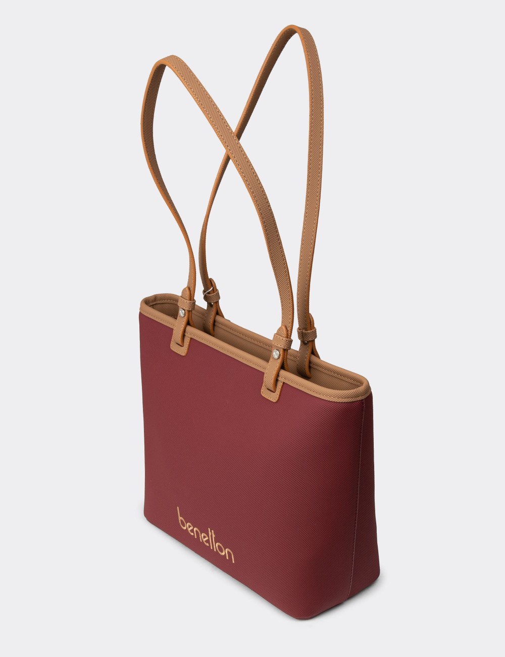 Benetton Women's Burgundy Shoulder Bag - B1655ZBRDY01