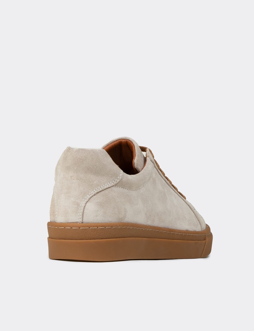 Men’s Gray Suede Sneakers - 02018MGRIC01