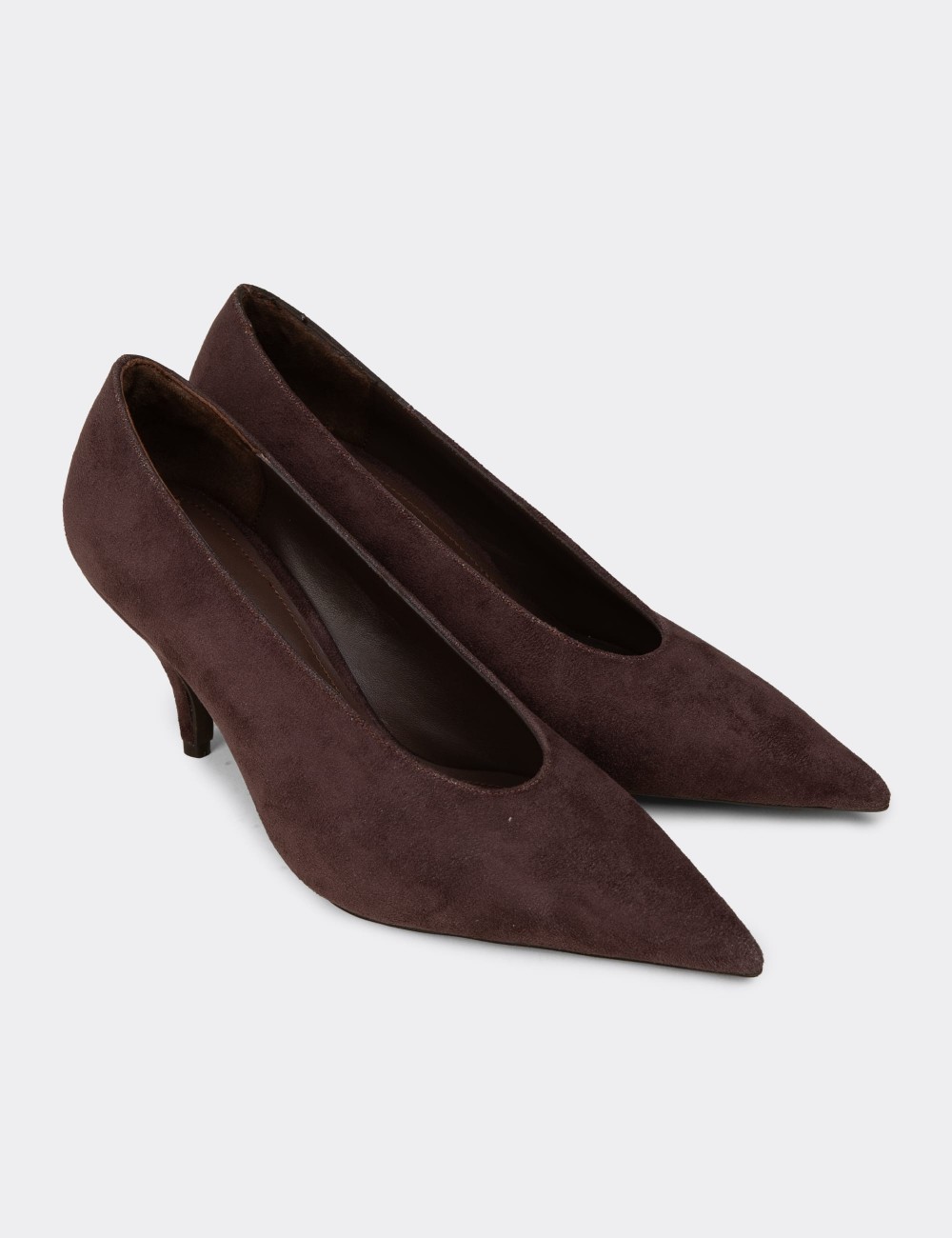 Women's Brown Heels - V4034ZKHVM01