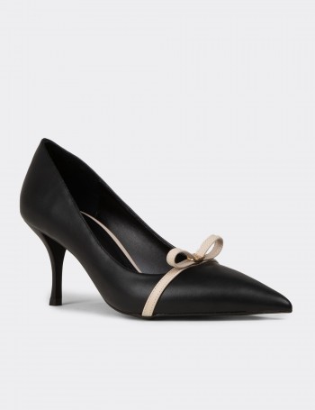 Women's Black Stiletto Heels