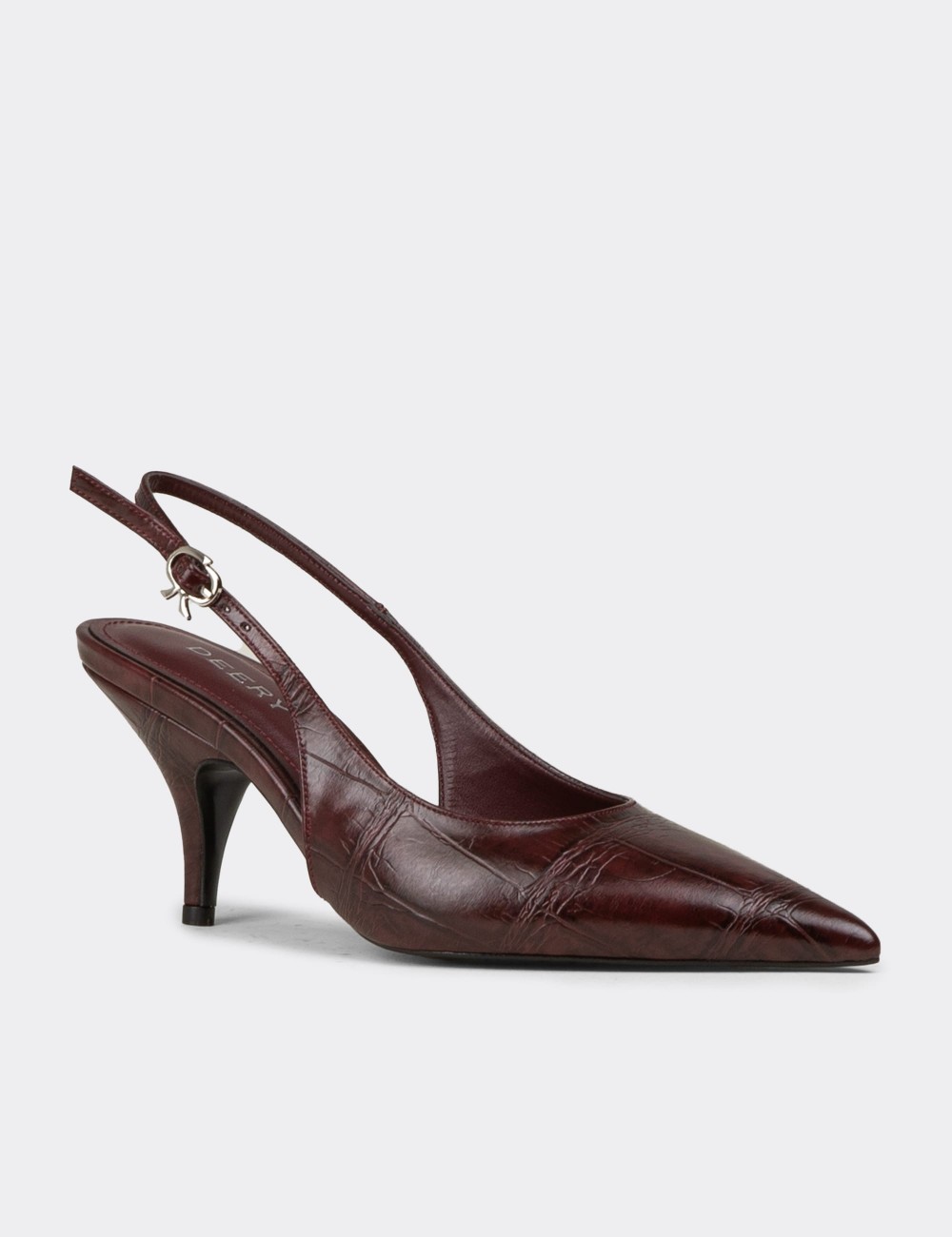 Women's Burgundy Slingback Stiletto - V4035ZBRDM01