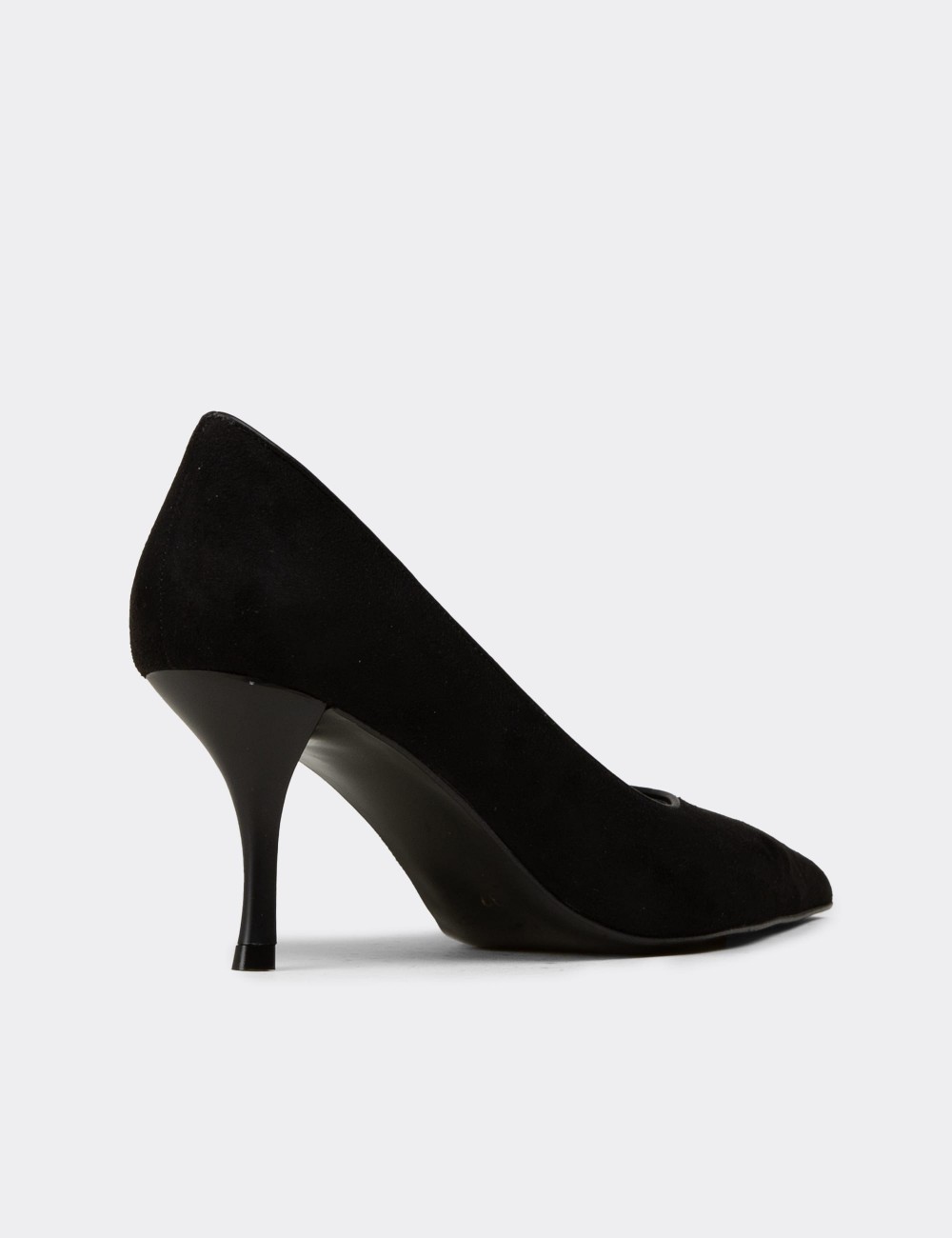 Women's Brown Suede Pointed Toe Stiletto - V4045ZSYHM01