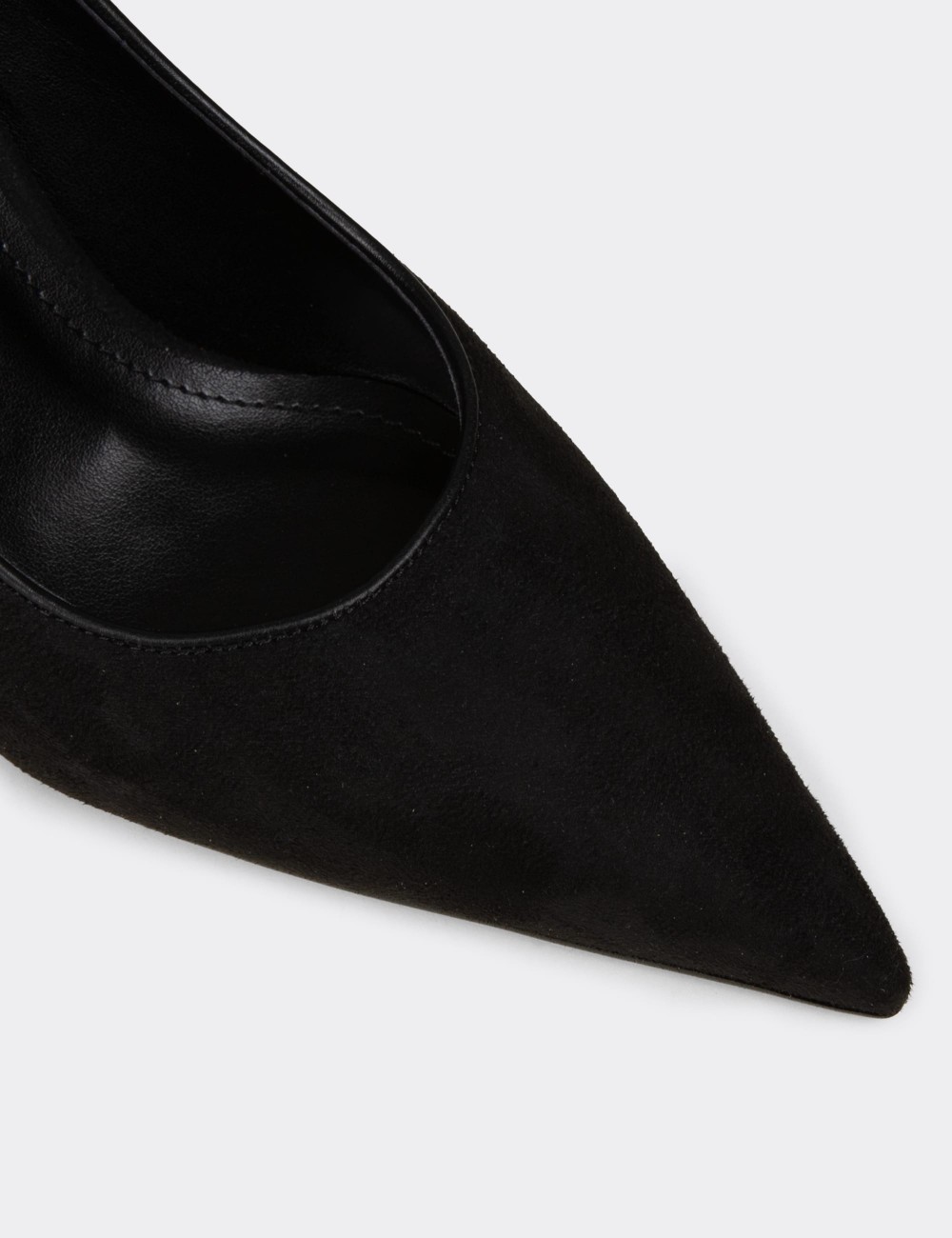 Women's Brown Suede Pointed Toe Stiletto - V4045ZSYHM01