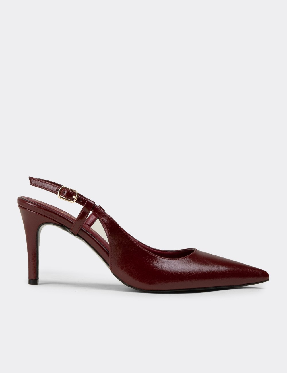 Women's Burgundy Slingback Stiletto - RD420ZBRDM01
