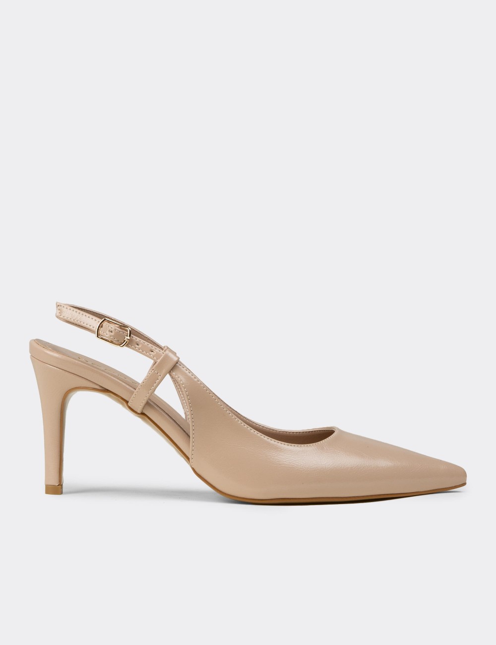 Women's Beige Slingback Stiletto - RD420ZBEJM01