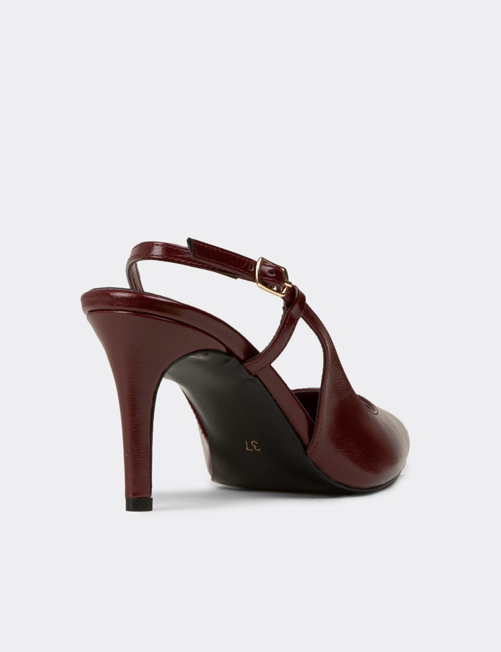 Women's Burgundy Slingback Stiletto - RD420ZBRDM01