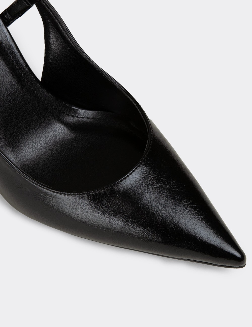 Women's Black Slingback Stiletto - RD420ZSYHM01