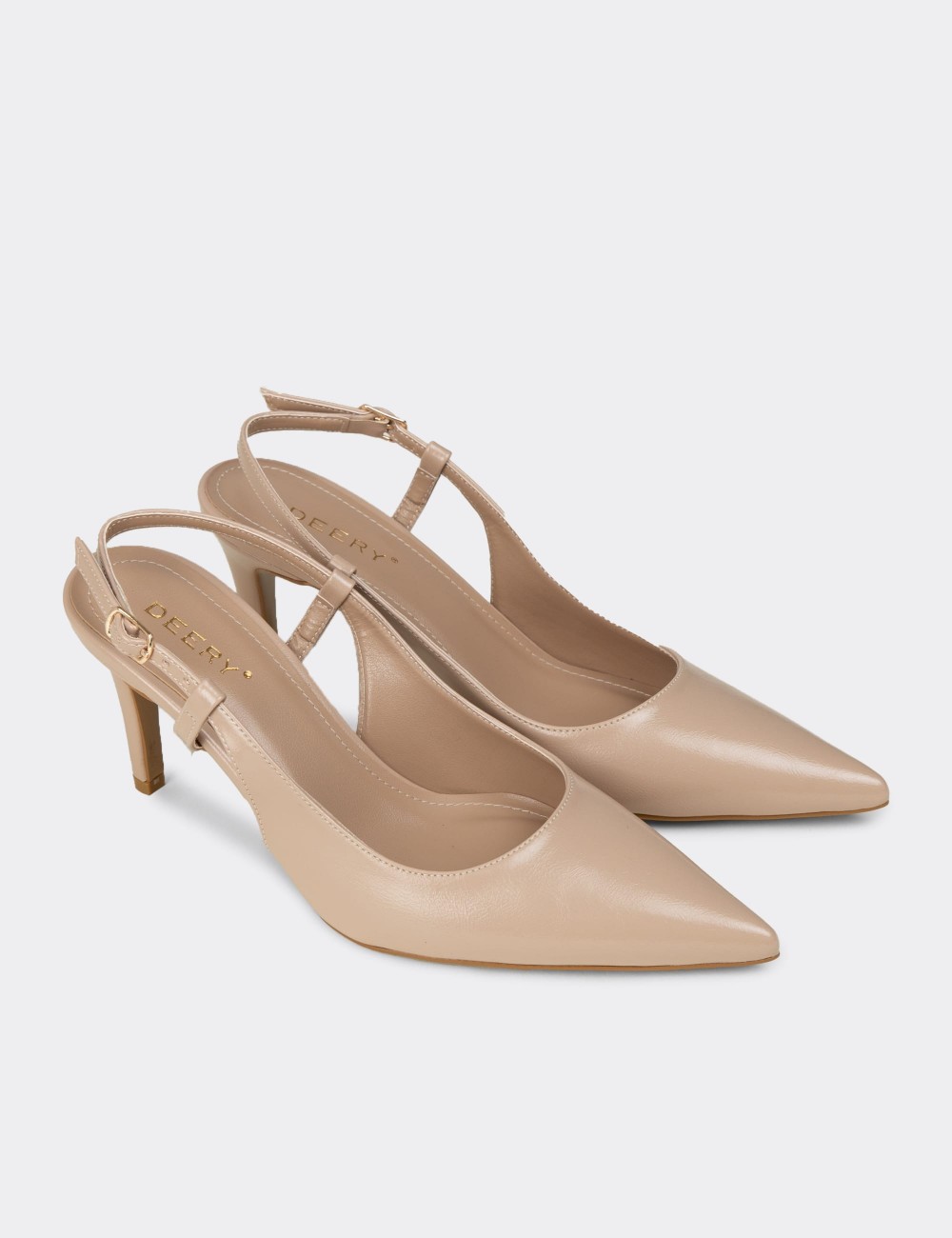 Women's Beige Slingback Stiletto - RD420ZBEJM01
