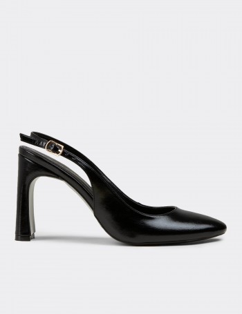 Women's Black Heeled Shoes