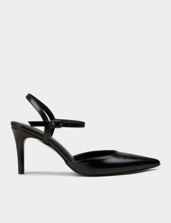Women's Black Heeled Shoes