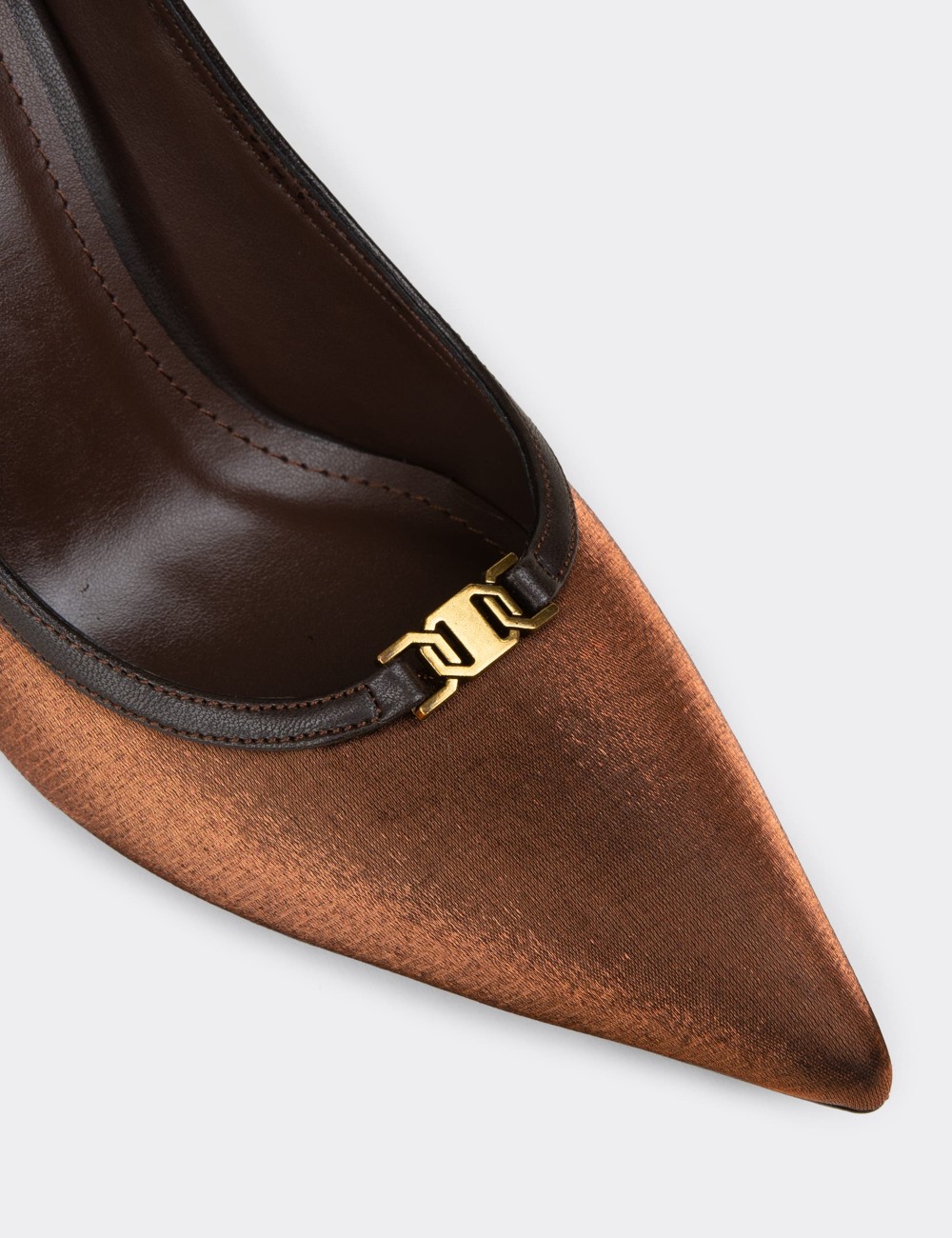 Women's Copper Stiletto Heels - V0T30ZKHVM01