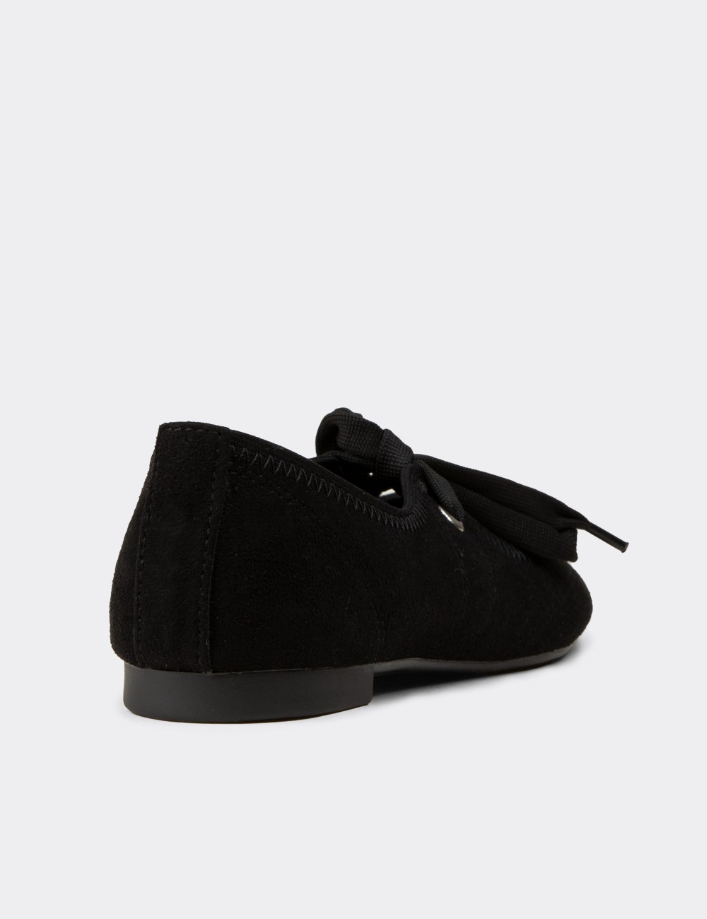 Women's Black Ballet Flat - RD200ZSYHC01