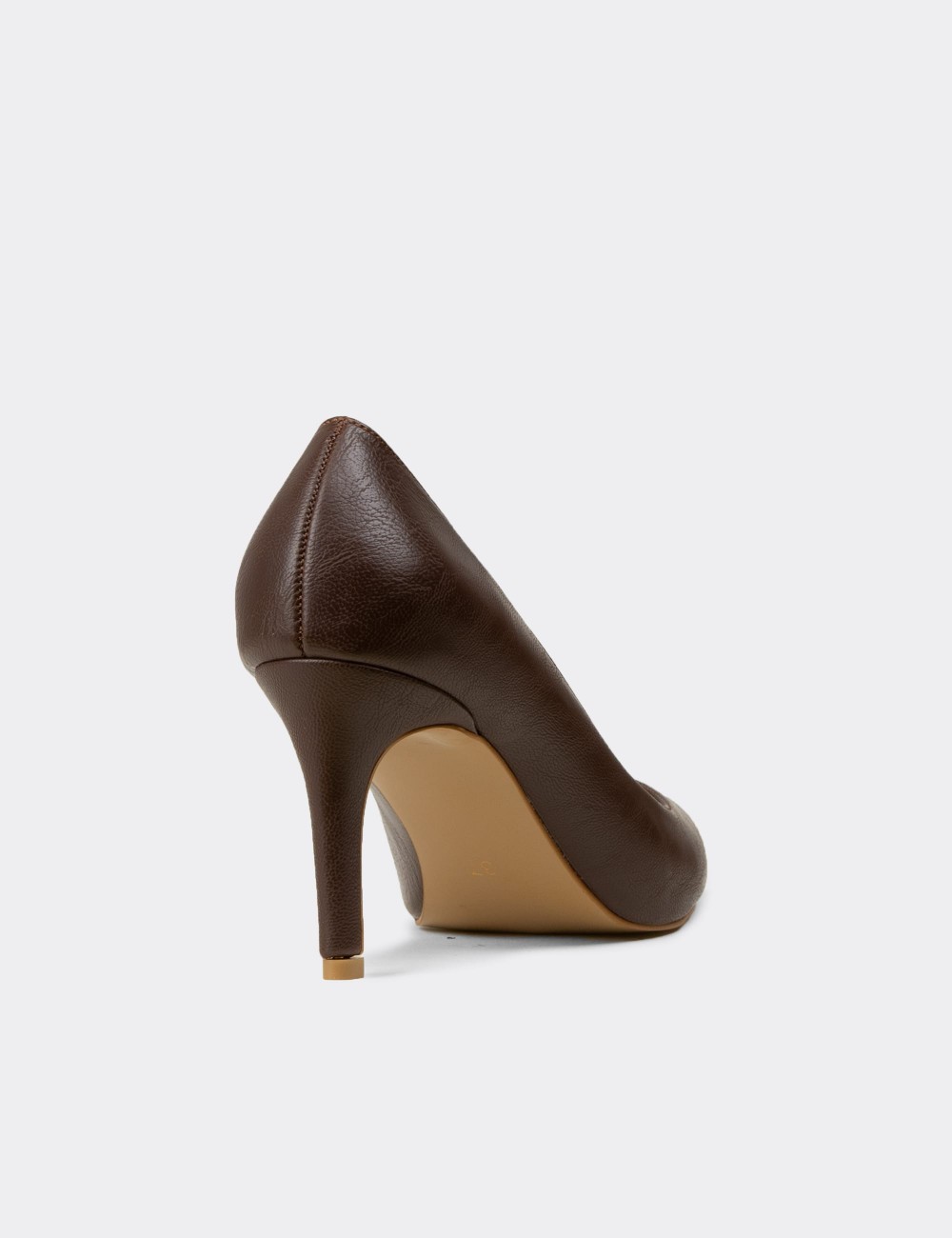 Women's Brown Stiletto Heel - RD005ZKHVM01