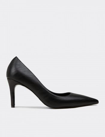 Women's Black Stiletto Heel - RD005ZSYHM01