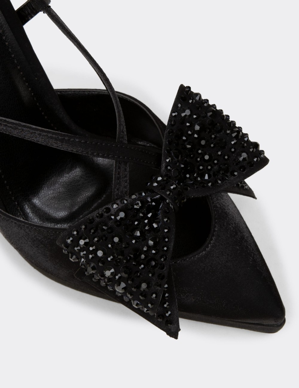 Women's Black Platform Heel for Evening Wear - RD115ZSYHM01
