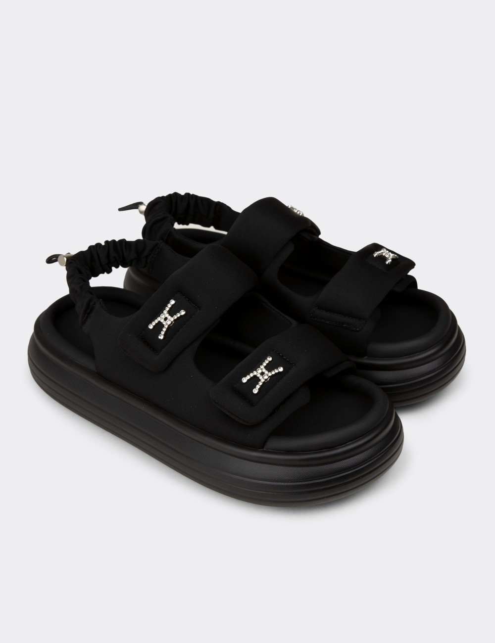 Women’s Black Sandals - 25413ZSYHP01