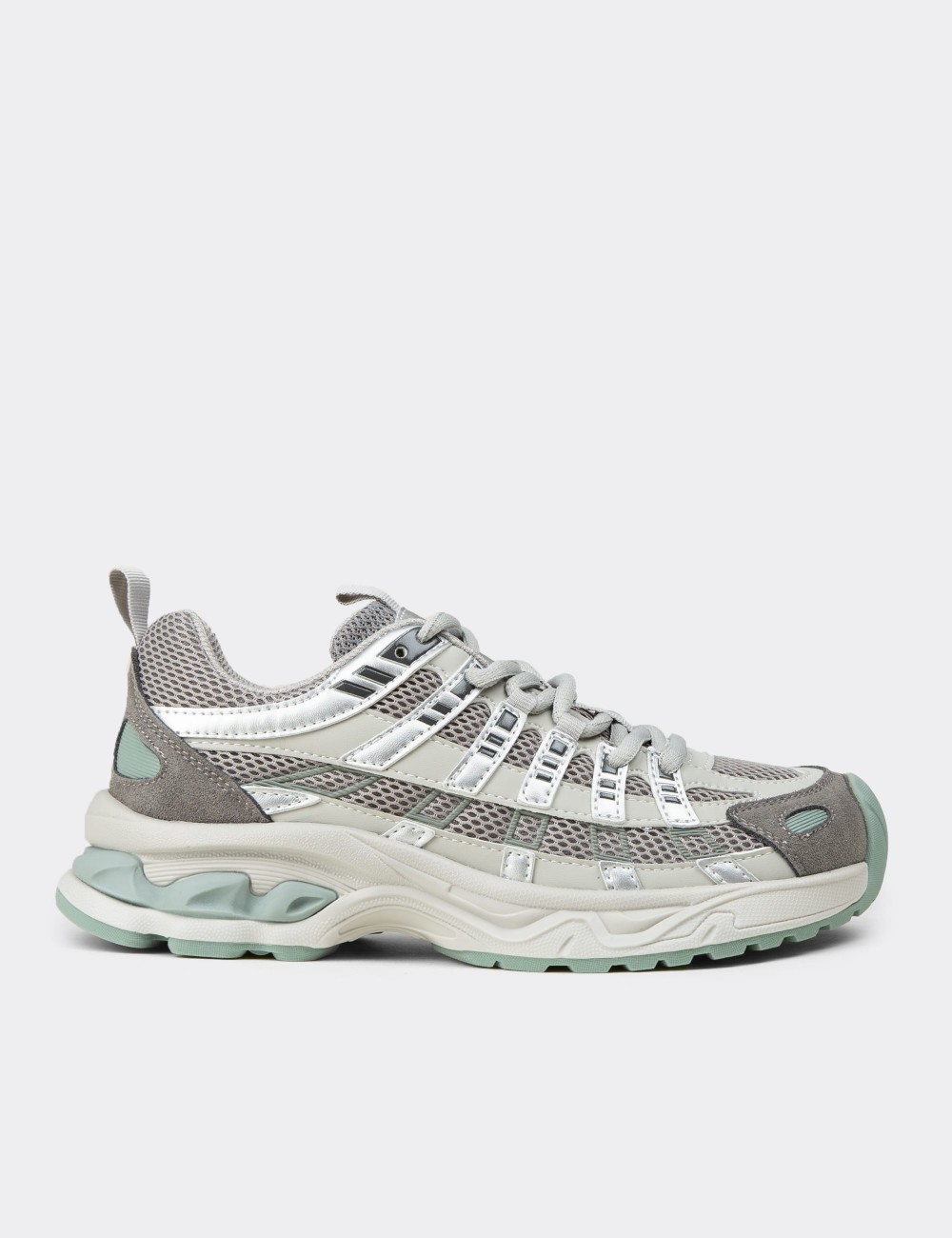 Women's Gray Sneakers - 26369ZGRIP01