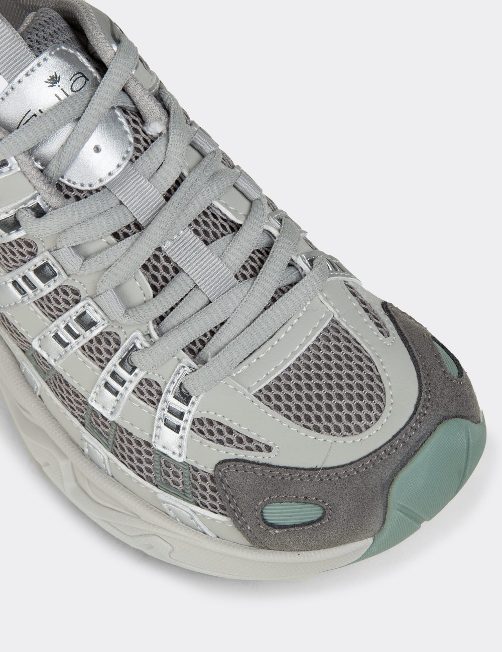 Women's Gray Sneakers - 26369ZGRIP01