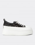 Women's Black Sneakers