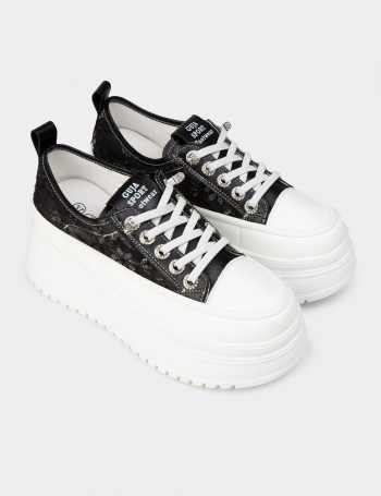Women's Black Sneakers