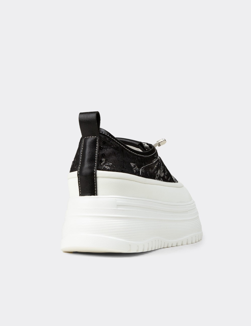 Women's Black Sneakers - 26316ZSYHP01