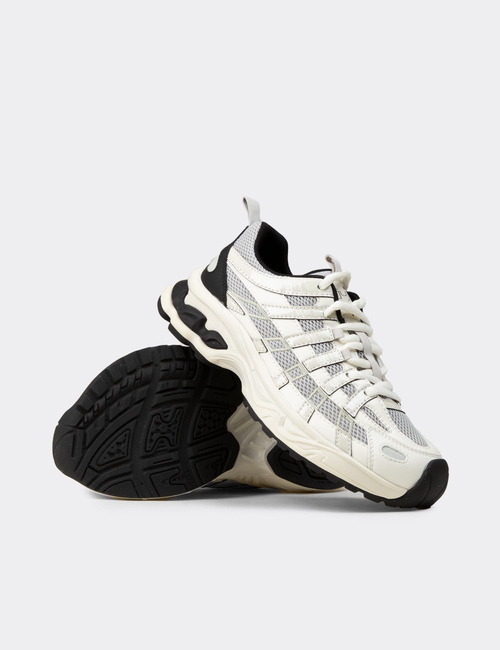 Women's White Sneakers - 26369ZBYZP01