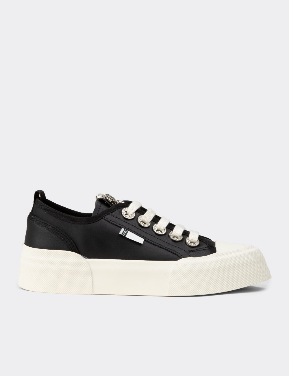 Women's Black Sneakers - K0014ZSYHC01