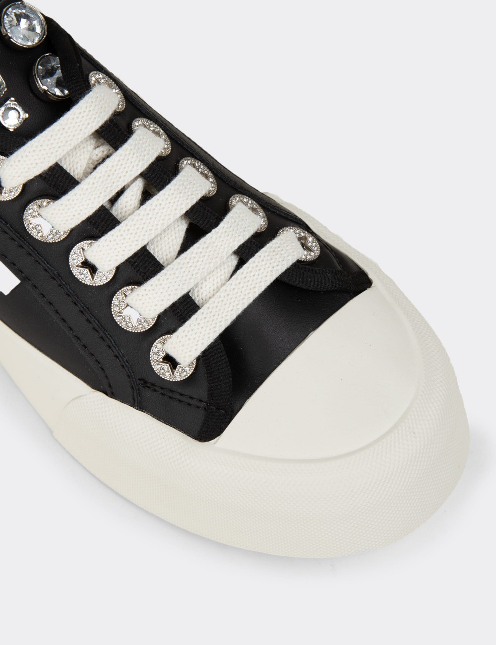 Women's Black Sneakers - K0014ZSYHC01