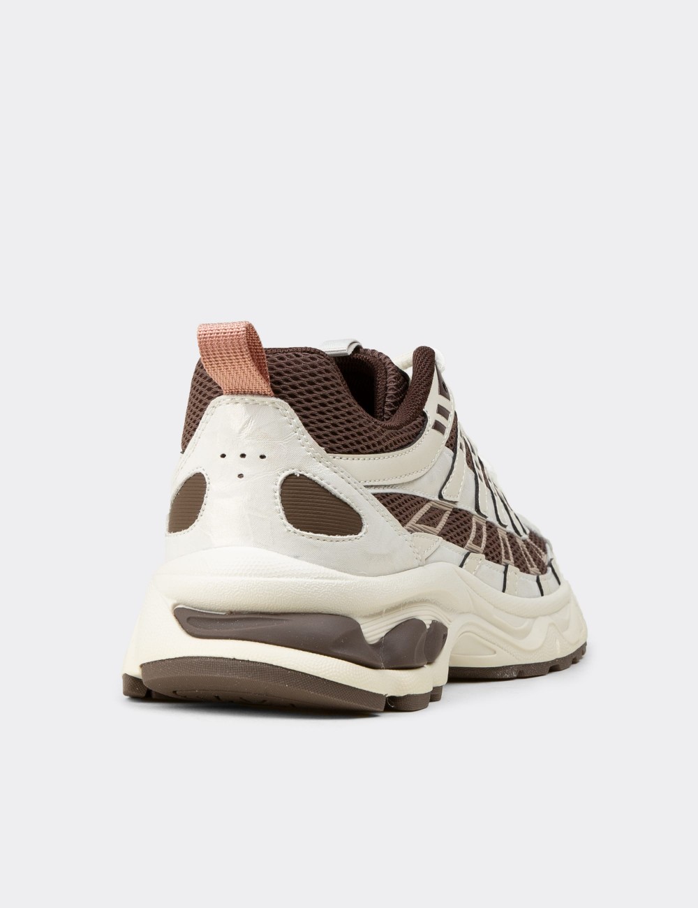 Women's Brown Sneakers - 26369ZKHVP01