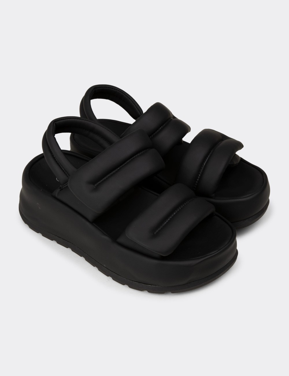 Women's Black Sandals - 25400ZSYHP01