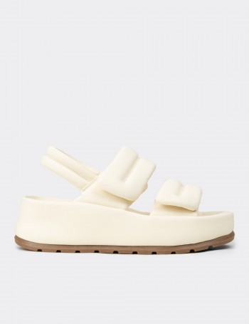 Women's Beige Sandals