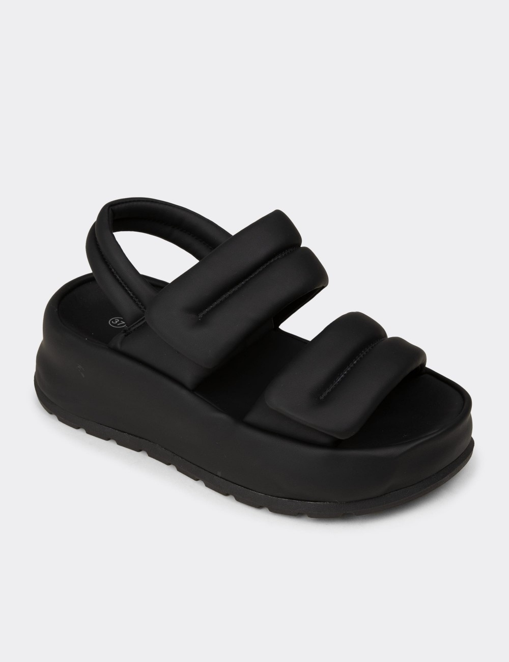 Women's Black Sandals - 25400ZSYHP01