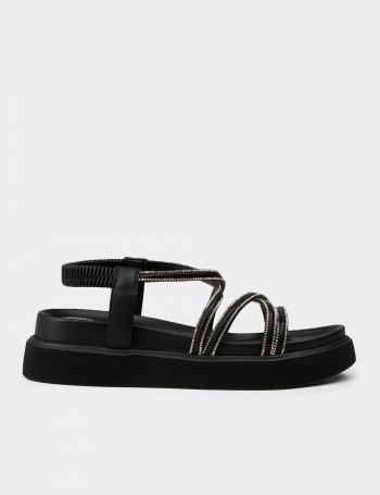 Women's Black Sandals